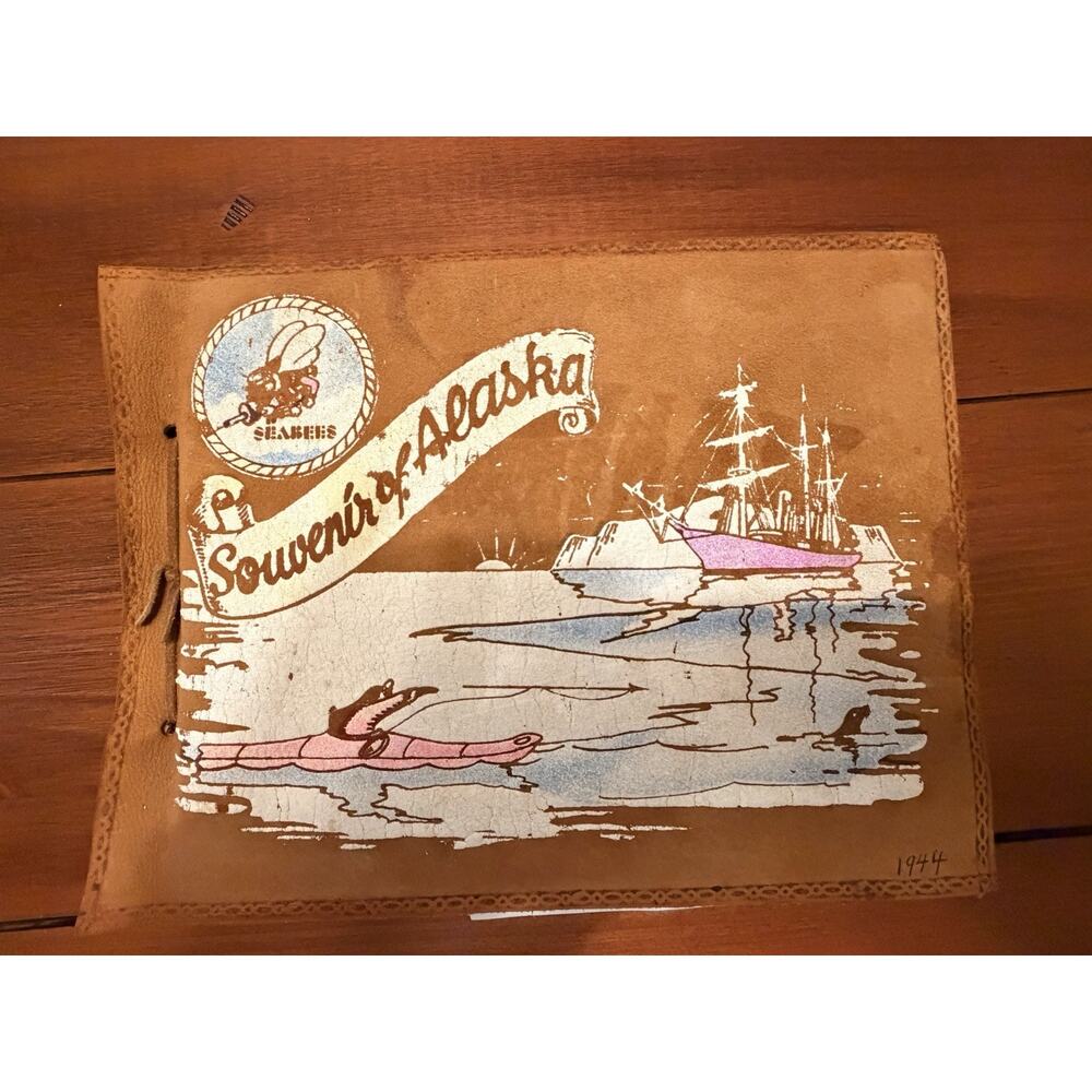 1943 USS Mary Ann YSD-18 Seaplane Wrecking Derrick Seabees - Crew Identified